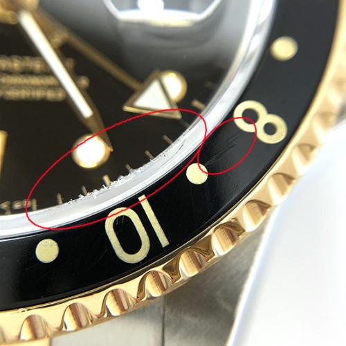 ☆☆ROLEX ロレックス GMTマスター2 コンビ 16713 ブラック×イエローゴールド 自動巻き メンズ 腕時計 ケース有